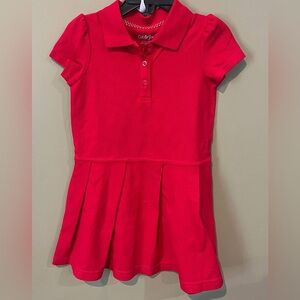 Cat & Jack Vibrant Red Polo Dress.  PICK 3/$15.00